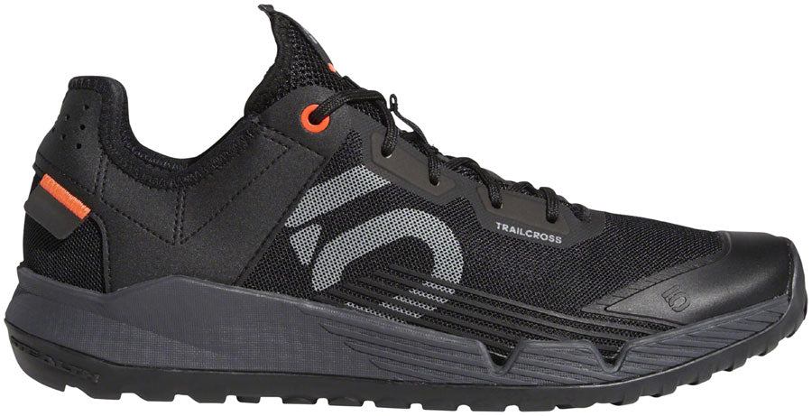 Five Ten Trailcross LT Flat Shoes - Men's Core BLK / Gray Two / Solar Red 6.5