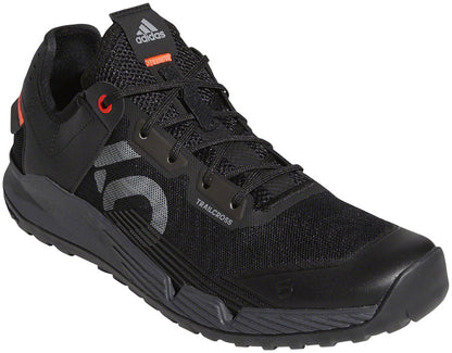 Five Ten Trailcross LT Flat Shoes - Men's Core BLK / Gray Two / Solar Red 9