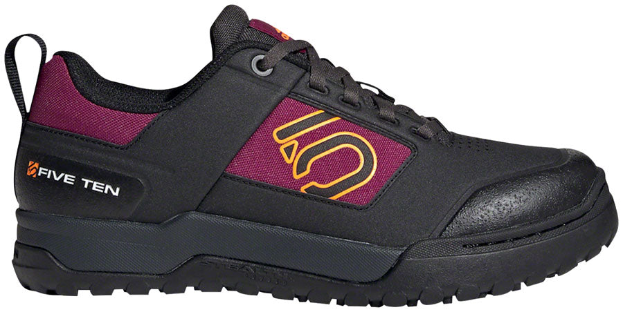 Five Ten Impact Pro Flat Shoes - Women's Core BLK / Signal Orange / Power Berry 7.5