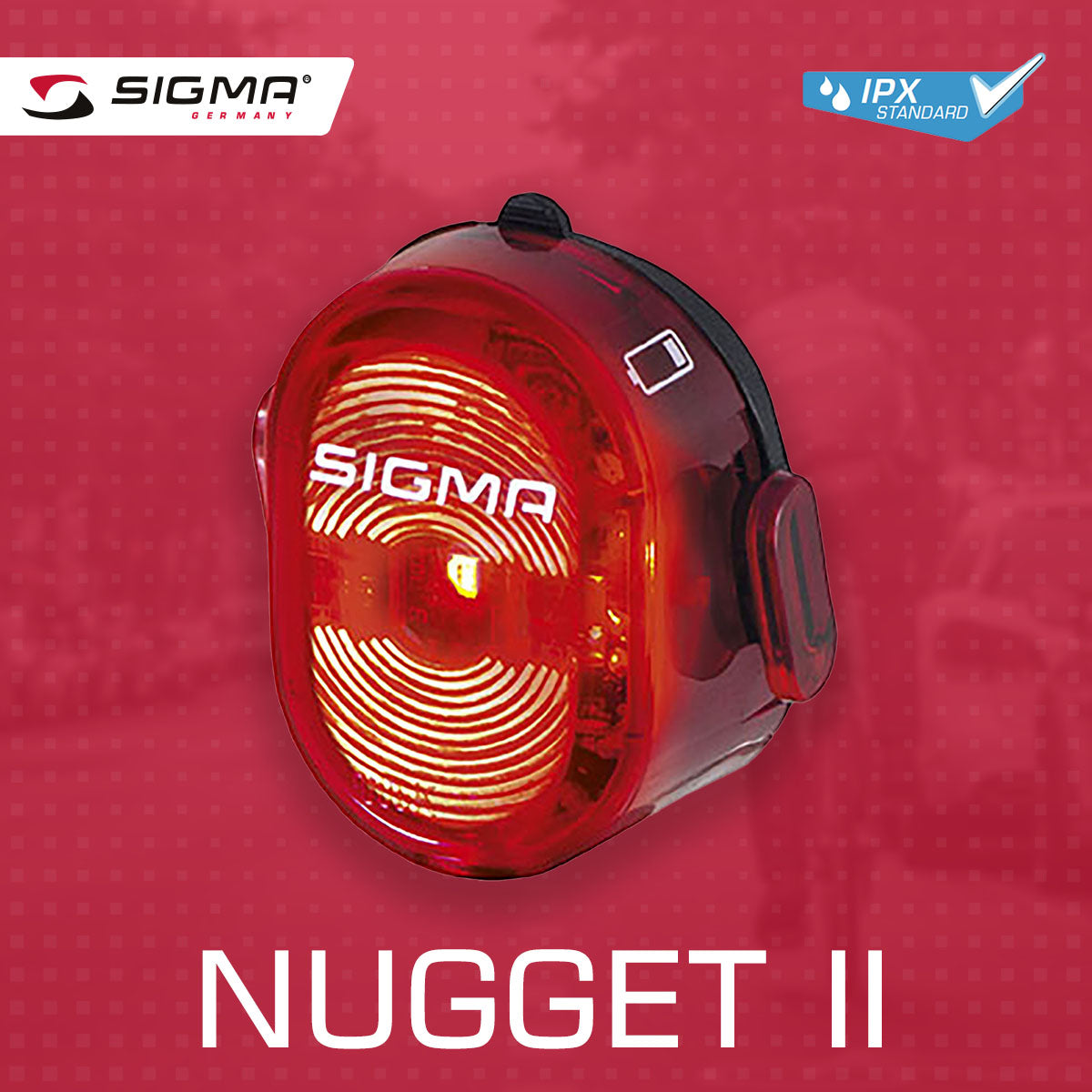 SIGMA Light - NUGGET II or Nugget II Flash, Taillight