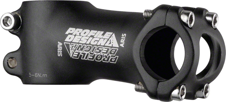 Profile Design Aris Stem - 80mm 26 Clamp +/-7 1 1/8" Aluminum Black