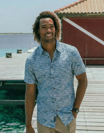 ROLL TIDES DEEP SEA - 7-SEAS™ BUTTON UP