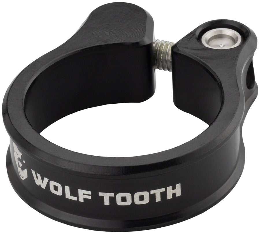 Wolf Tooth Seatpost Clamp - 38.6mm Bolt-On Black