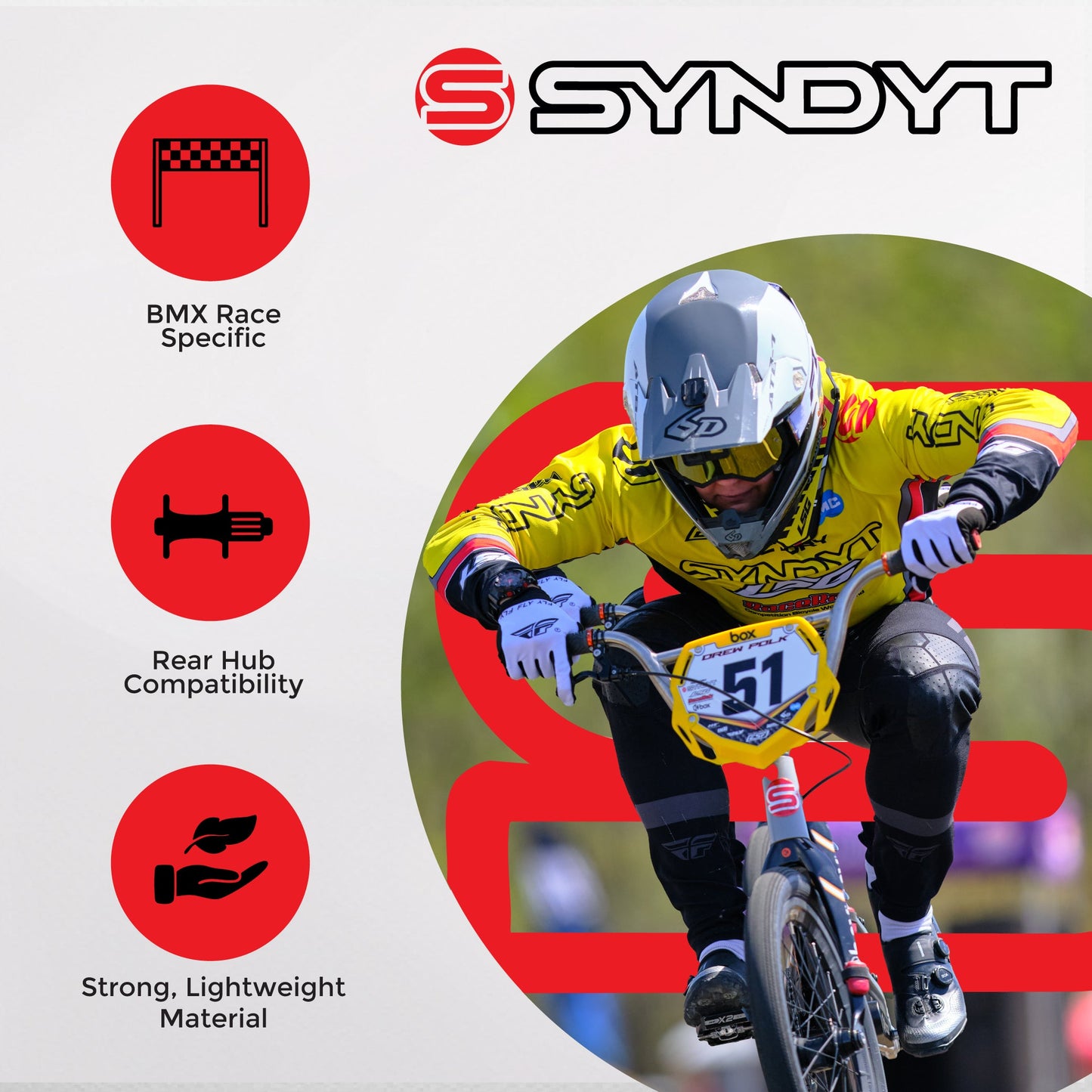 SYB 205: 20.5” TT Pro BMX Frame