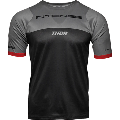 Men's INTENSE x THOR MTB Grey/ Black Short Sleeve Jersey