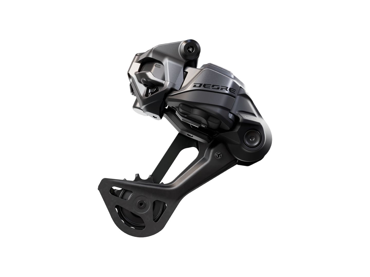 Shimano Deore RD-M6250-SGS Di2 Wireless Rear Derailleur - 12-Speed Long Cage Shadow ES BLK/Gray