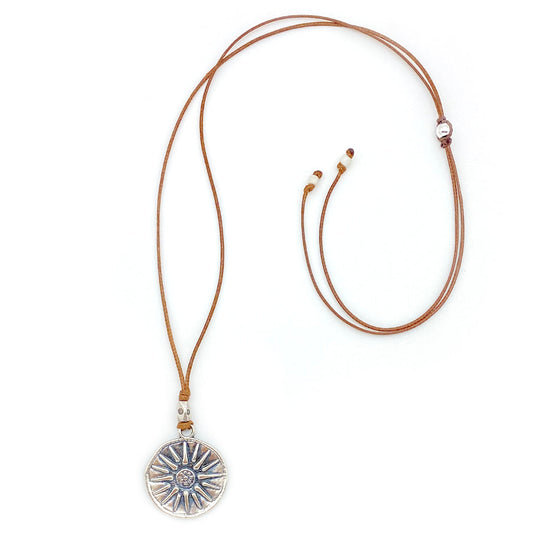 Bronwen Solar Sterling Silver Necklace