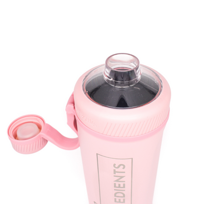 Pink Stainless Steel Shaker Bottle (26oz)