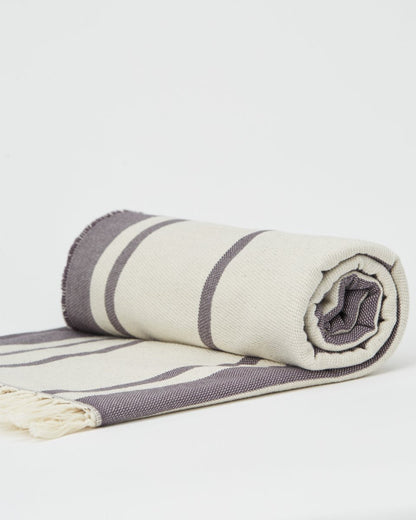 Organic Cotton Breeze Stripe Beach Blanket