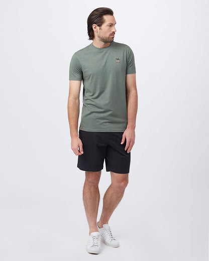 Palm Sunset Embroidery T-Shirt