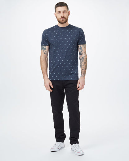 Bike Around Print T-Shirt