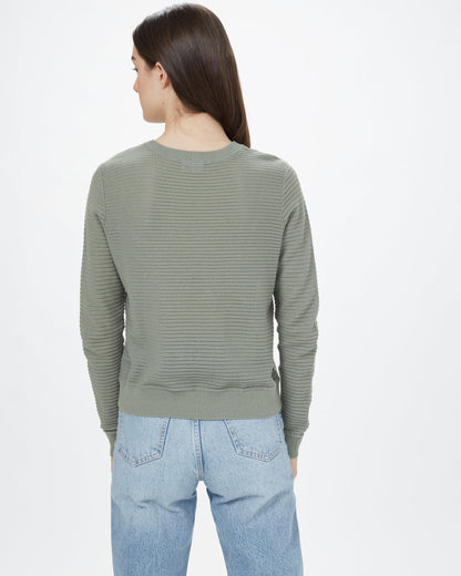Highline Cotton Rib Crew Sweater