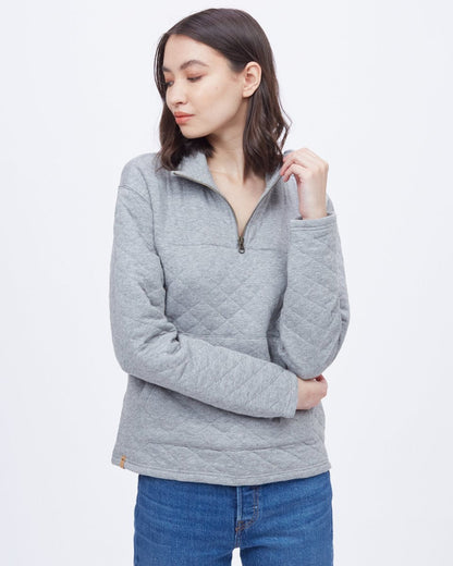 1/4 Zip Quilted Fleece