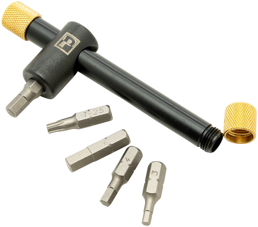Pedros T Handle Bit Drive Multi Tool Black