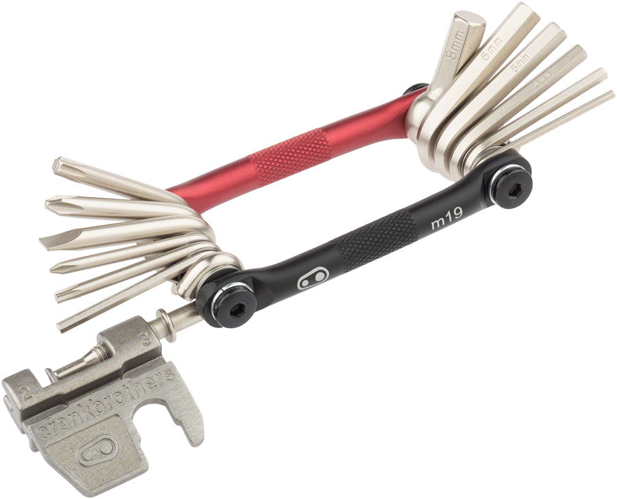 Crankbrothers Multi 19 Tool - Black/Red
