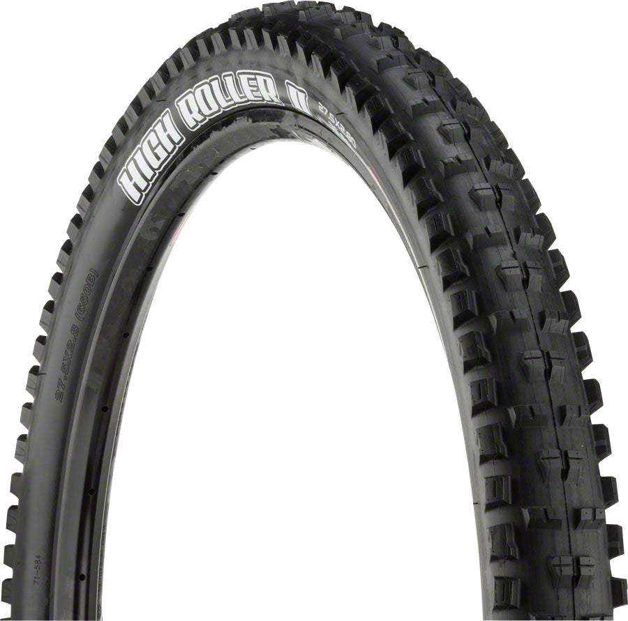 Maxxis High Roller II Tire - 27.5 x 2.8 Tubeless Folding BLK 3C MaxxTerra EXO