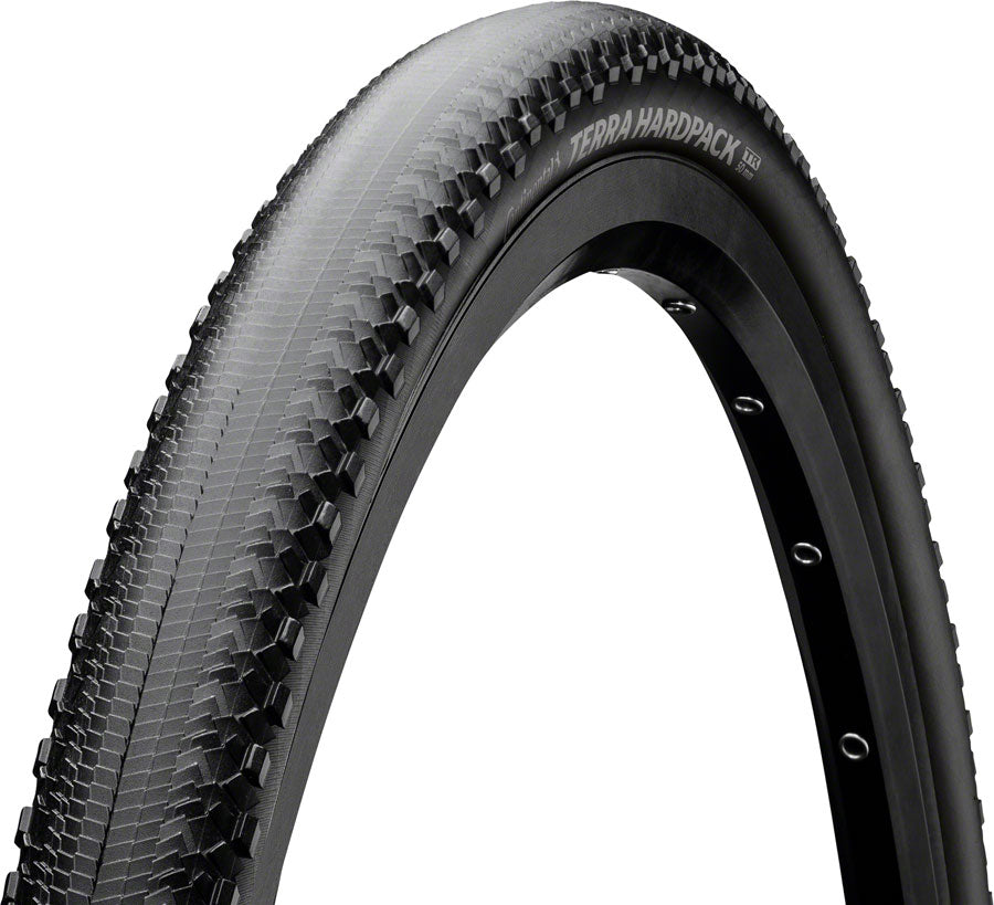 Continental Terra Hardpack Tire - 650b x 50 Tubeless Folding BLK PureGrip ShieldWall System E25