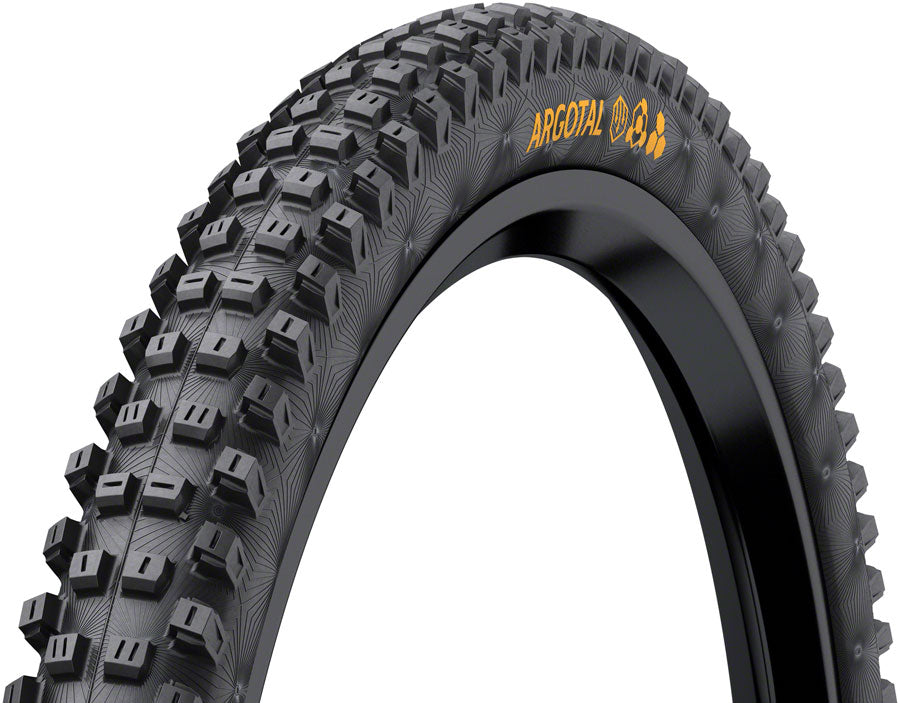 Continental Argotal Tire - 27.5 x 2.40 Tubeless Folding BLK SuperSoft Enduro Casing E25