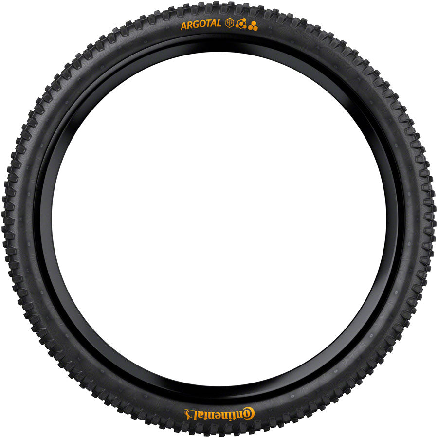 Continental Argotal Tire - 27.5 x 2.40 Tubeless Folding BLK SuperSoft Enduro Casing E25