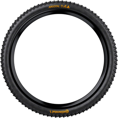 Continental Argotal Tire - 27.5 x 2.40 Tubeless Folding BLK SuperSoft Enduro Casing E25
