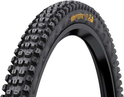 Continental Kryptotal Front Tire - 27.5 x 2.40 Tubeless Folding BLK SuperSoft Enduro Casing E25