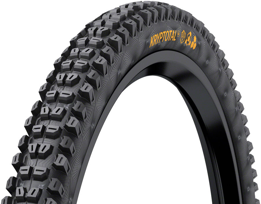 Continental Kryptotal Rear Tire - 27.5 x 2.60 Tubeless Folding BLK Soft Downhill Casing E25