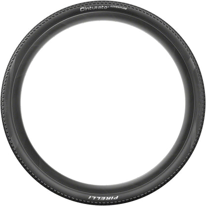 Pirelli Cinturato Adventure Gravel Tire 700x50C Folding Tubeless Ready PROCompound Gravel ProWALL Gravel 60TPI Black