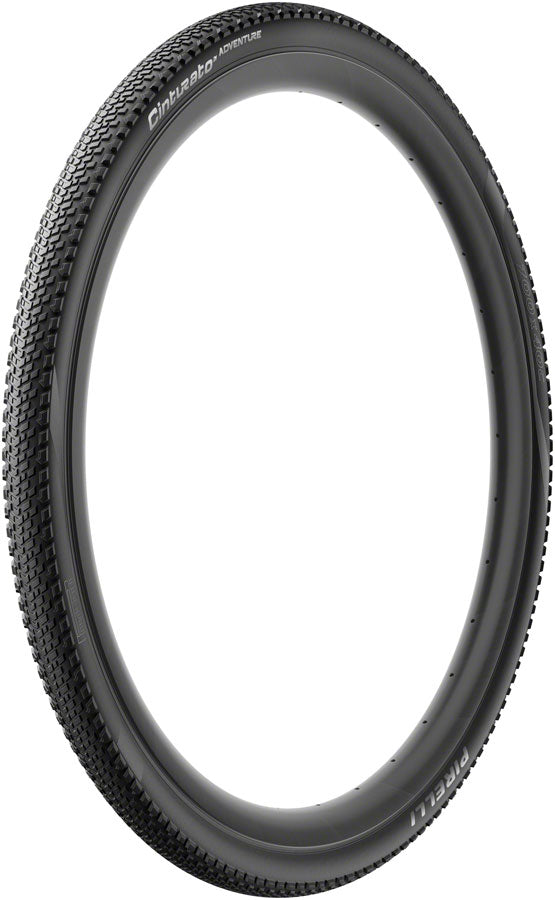 Pirelli Cinturato Adventure Gravel Tire 700x50C Folding Tubeless Ready PROCompound Gravel ProWALL Gravel 60TPI Black