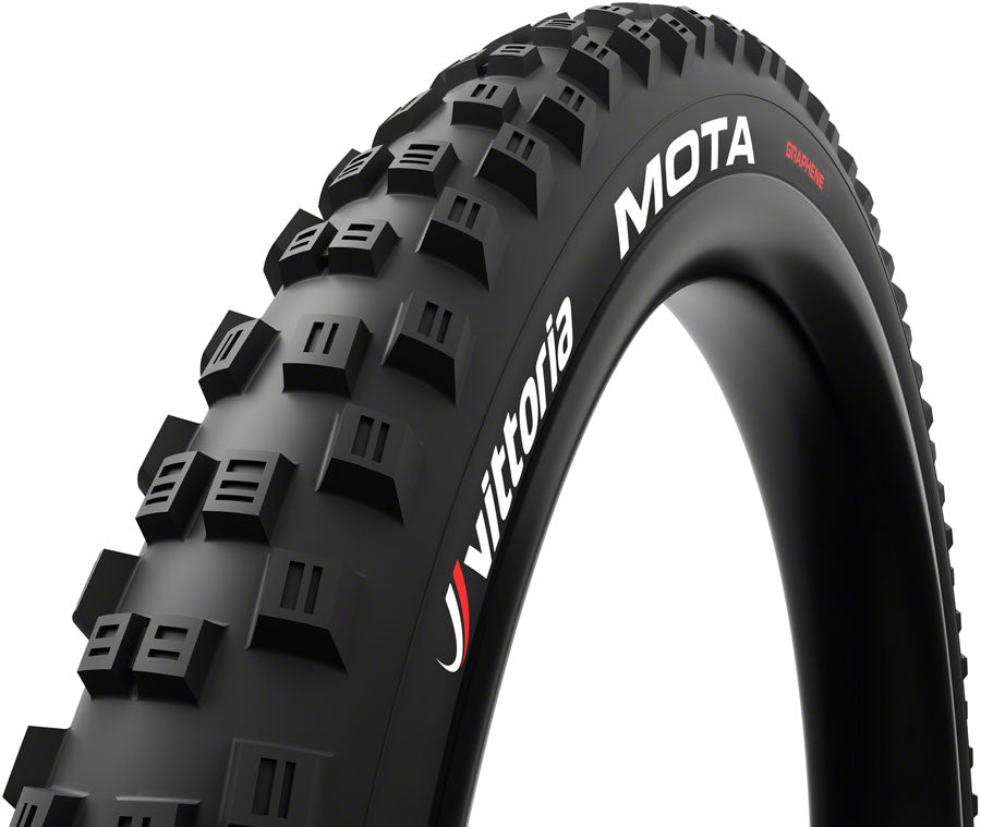 Vittoria Mota Enduro Tire - 29 x 2.40 Tubeless Folding BLK 4C Graphene G2.0 E-Bike