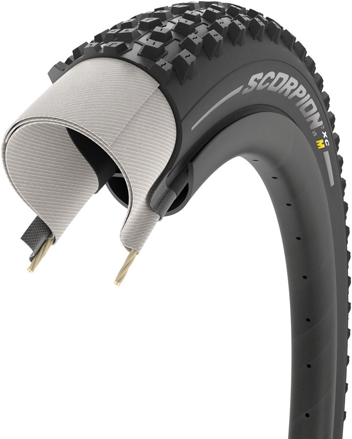 Pirelli Scorpion XC M Tire - 29 x 2.2 Tubeless Folding Black Lite SmartGrip