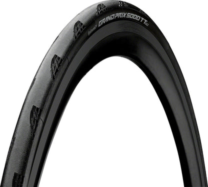 Continental Grand Prix 5000 TT TR Tire - 700 x 28 Tubeless Folding BLK BLKChili Vectran Breaker LazerGrip ACT