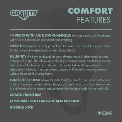 TSG - Ski/Snowboard Helmet - Gravity Asian Fit