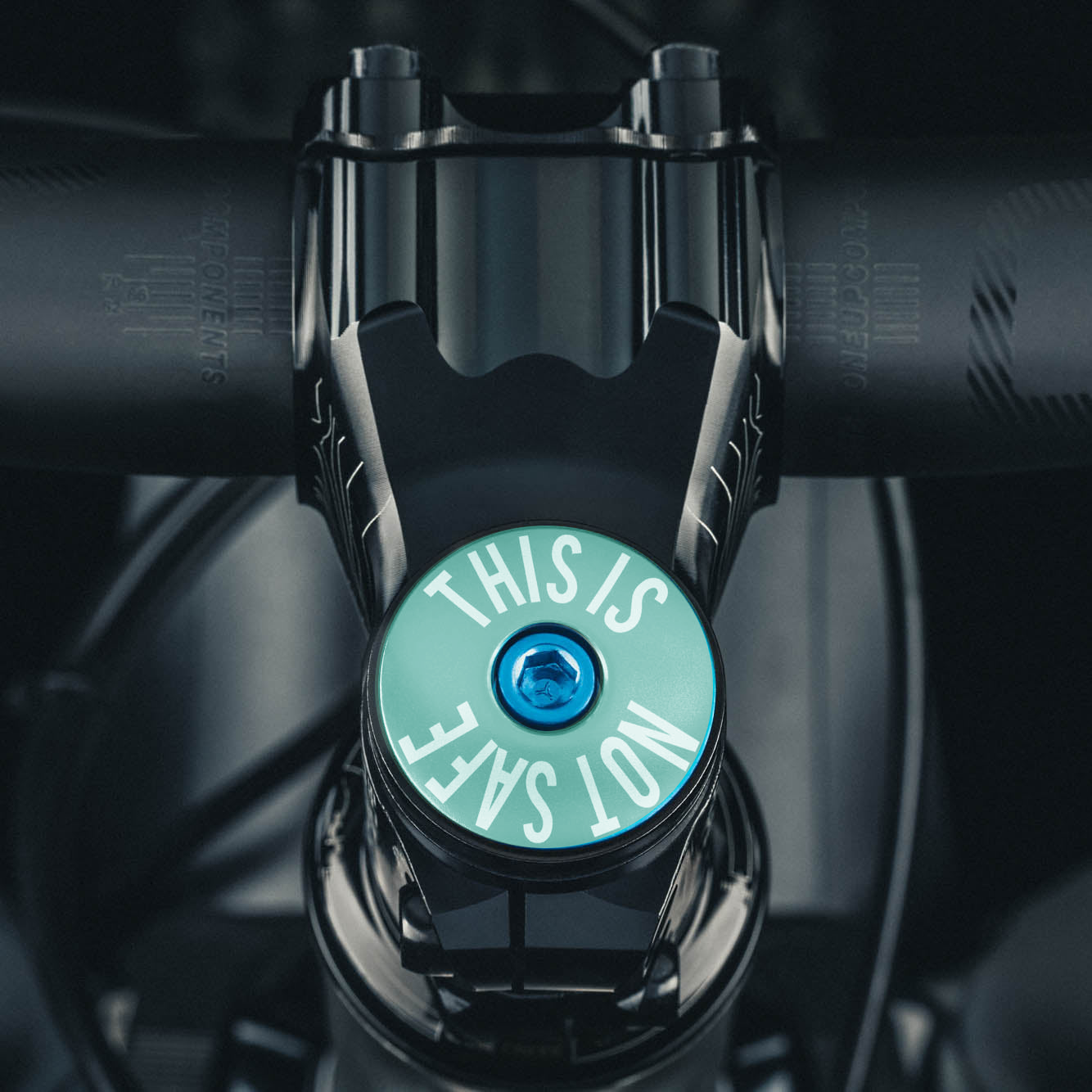 This Is Not Safe Bicycle Headset Cap