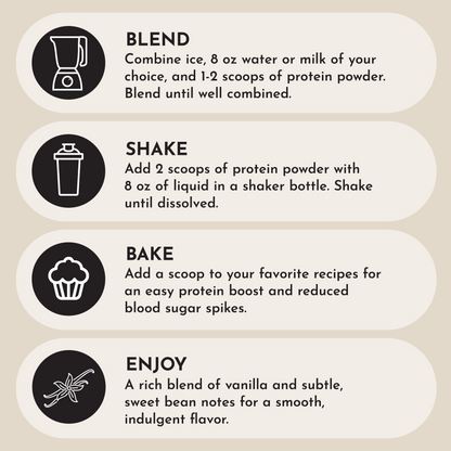 Vegan Vanilla Bean Protein Powder