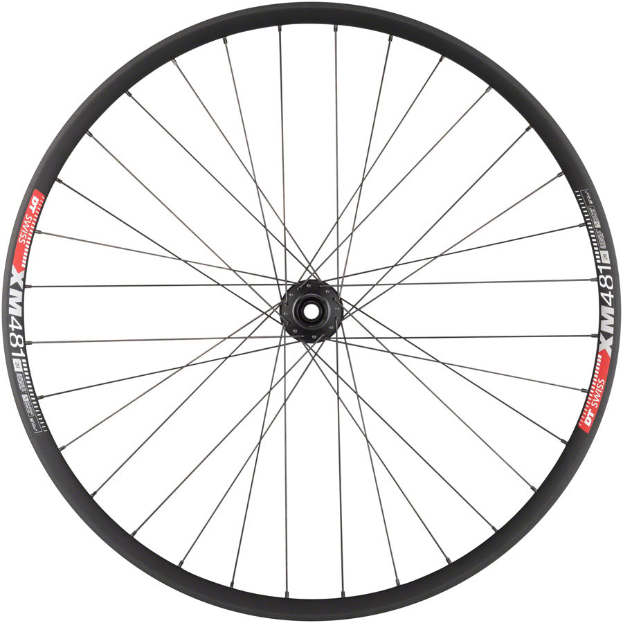 Quality Wheels DT 350/DT XM481 Front Wheel - 29" 15 x 110mm 6-Bolt Black