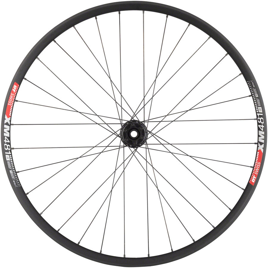 Quality Wheels DT 350/DT XM481 Front Wheel - 29" 15 x 110mm 6-Bolt Black