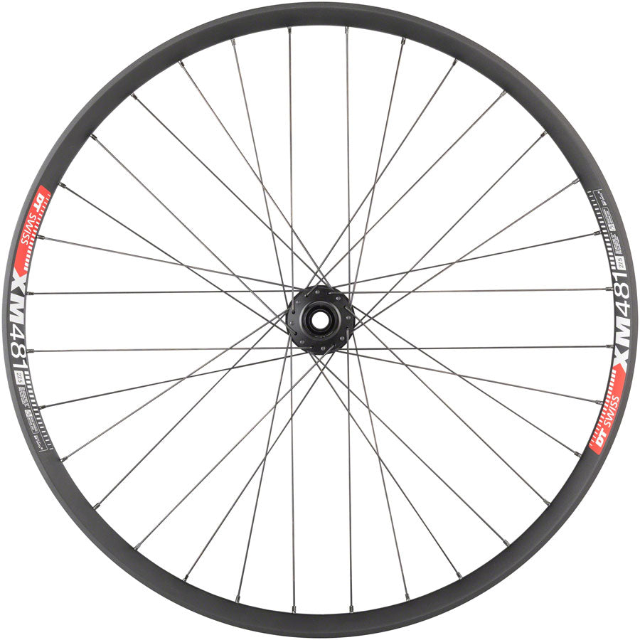 Quality Wheels DT 350/DT XM481 Front Wheel - 27.5" 15 x 110mm 6-Bolt Black