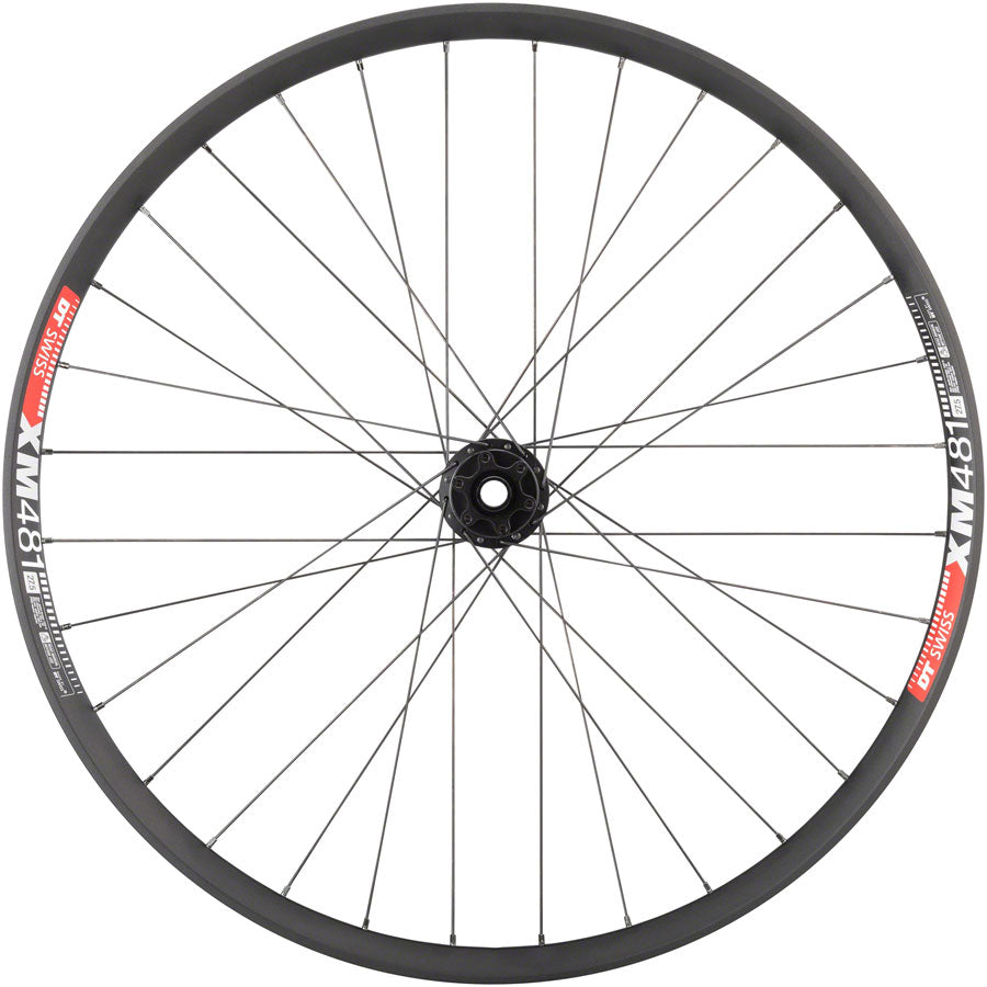Quality Wheels DT 350/DT XM481 Front Wheel - 27.5" 15 x 110mm 6-Bolt Black