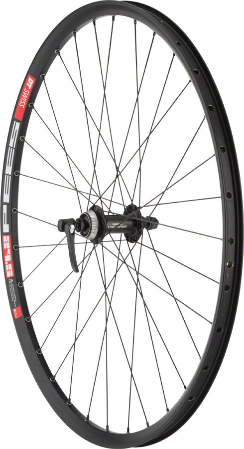 Quality Wheels Deore M610/DT 533d Front Wheel - 27.5" QR x 100mm Center-Lock BLK 32H