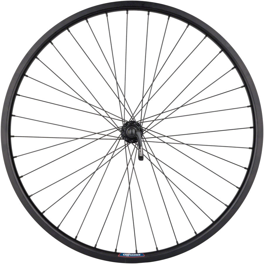 Quality Wheels Value HD Series Front Wheel - 26" QR x 100mm Rim Brake BLK 36H