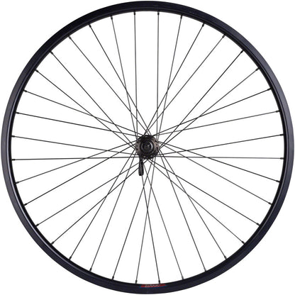 Quality Wheels Value HD Series Disc Front Wheel - 700 QR x 100mm Center-Lock BLK 36H