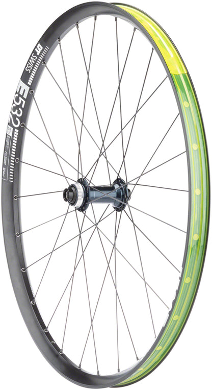 Quality Wheels Shimano SLX/DT E532 Front Wheel - 27.5" 15 x 110mm Center-Lock BLK 28H