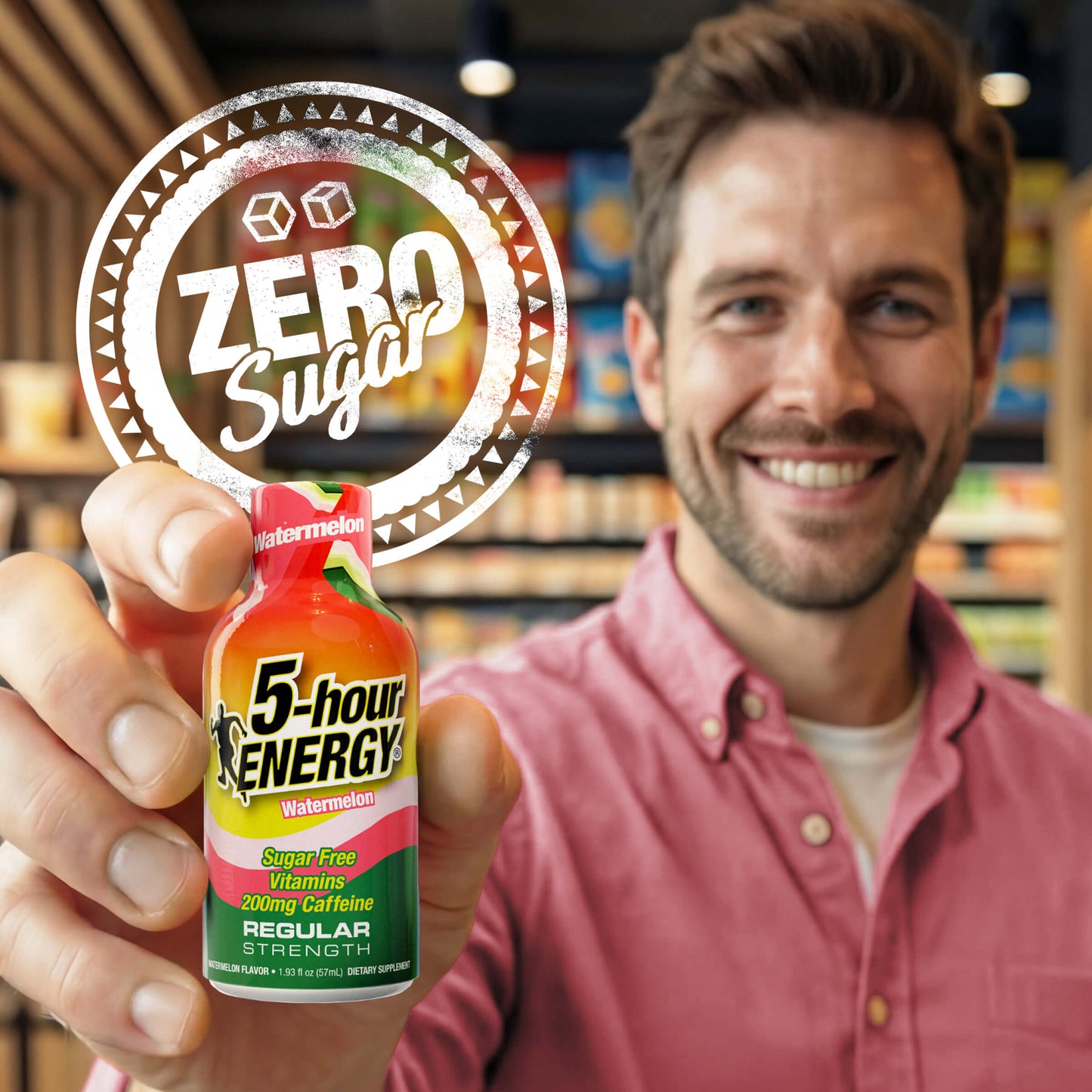 Watermelon Flavor Regular Strength 5-hour ENERGY Shots