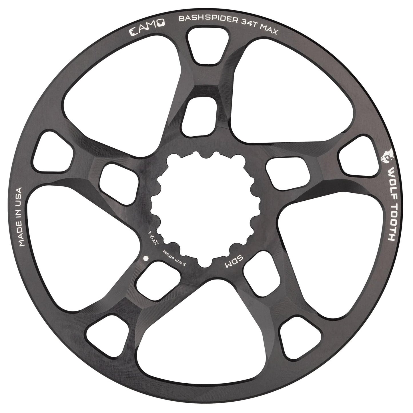 CAMO BashSpider for SRAM 3-Bolt Cranks