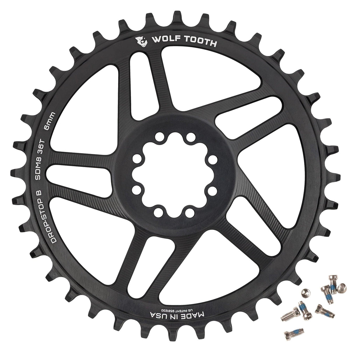Direct Mount Chainrings for SRAM 8-Bolt Mountain Cranks