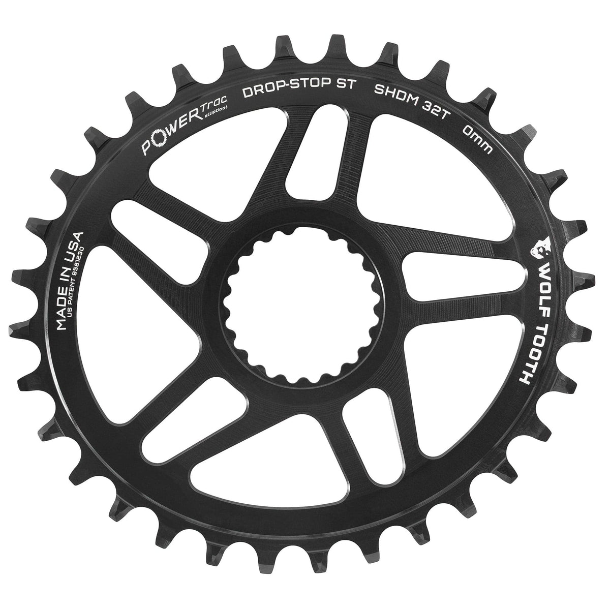 Oval Direct Mount Chainrings for Shimano Cranks