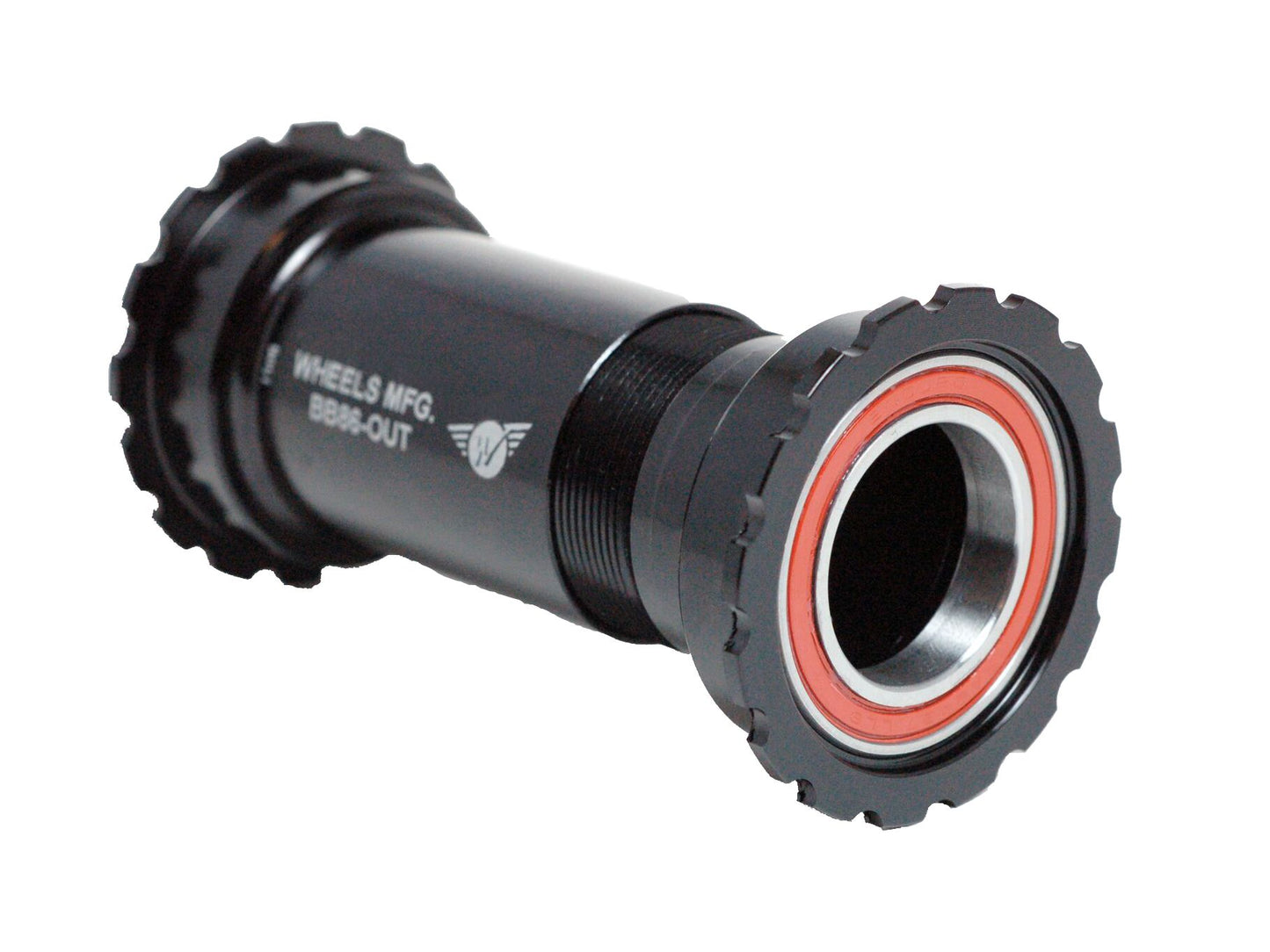 Wheels Manufacturing Thread Together BB86/92 SRAM Bottom Bracket Angular Contact Bearings BLK Threaded Cups