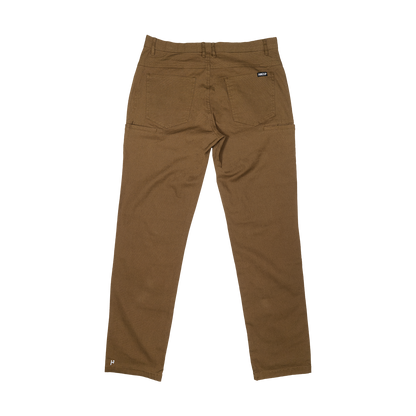WorkHorse Stretch Canvas Pant - Coffee Brown