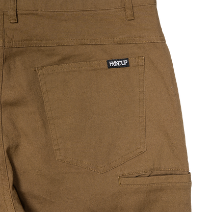 WorkHorse Stretch Canvas Pant - Coffee Brown