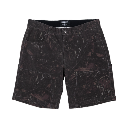 WorkHorse Stretch Canvas Short - Dark Camo